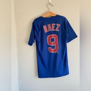 Chicago Cubs Javier Baez #9 youth Jersey Medium